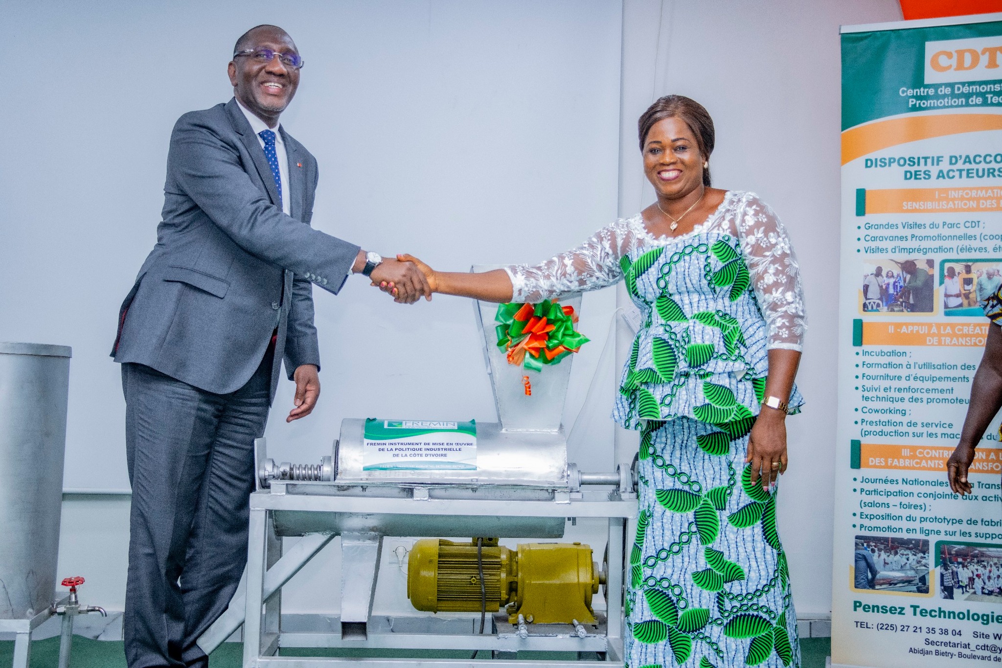 Acquisition et distribution d’équipements de production au profit des acteurs de la petite agro-transformation